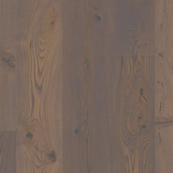 Boen Handcrafted Oak Grey Pepper Canyon brushed, grey pigmented, 4V bevel Chaletino Live Natural  