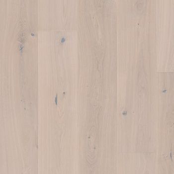 Boen Chalet and Chaletino Oak Pearl Country pearl white pigmented, 4V bevel Chalet Live Natural 