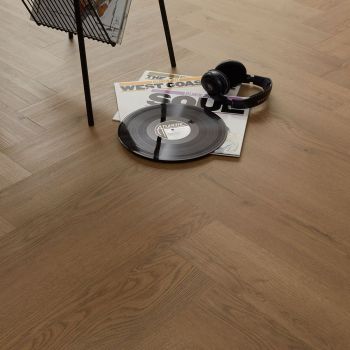 ZeeZoo Crafted Oak Herringbone 