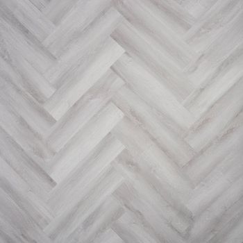 ZeeZoo Pale Silver Oak Herringbone 